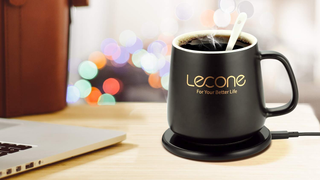 Now 30% off, This Mug Warmer Keeps Your Coffee Hot and Your Phone Charged Too
